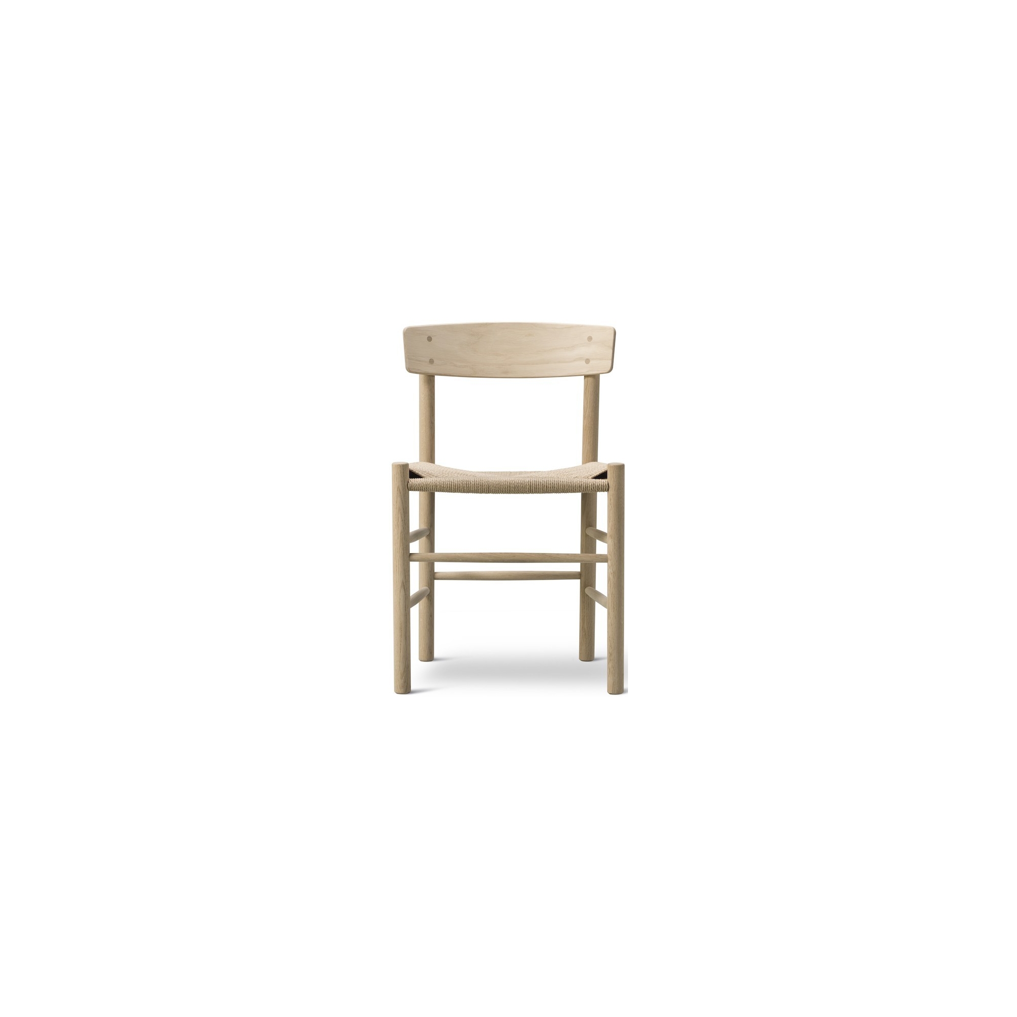 J39 Chair – soaped oak + natural paper cord - Fredericia