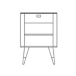 nightstand - AK2405 - Naver collection