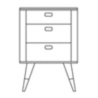 Chest of drawers Naver AK2410