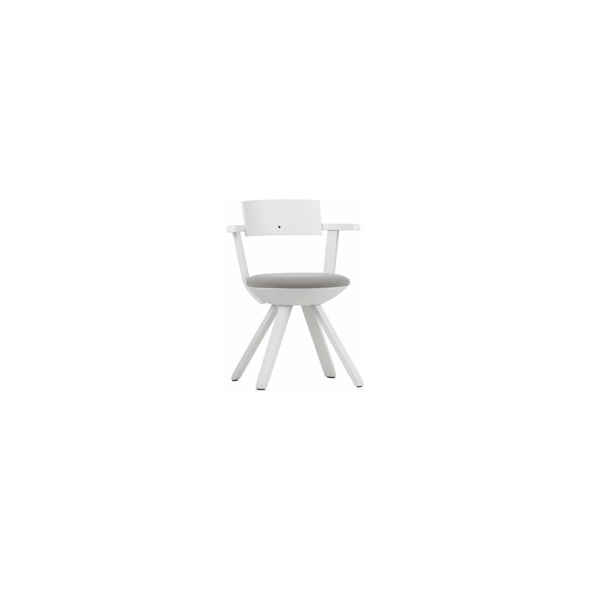 KG002 - light grey/cream + white - Rival chair - Artek