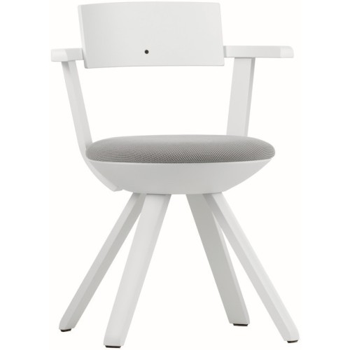 KG002 - light grey/cream + white - Rival chair - Artek