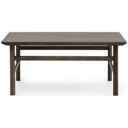 chêne fumé - 80 x 80 x H35 cm - table basse Grow - Normann Copenhagen