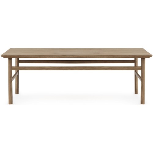 chêne - 120 x 70 x H40 cm - table basse Grow - Normann Copenhagen