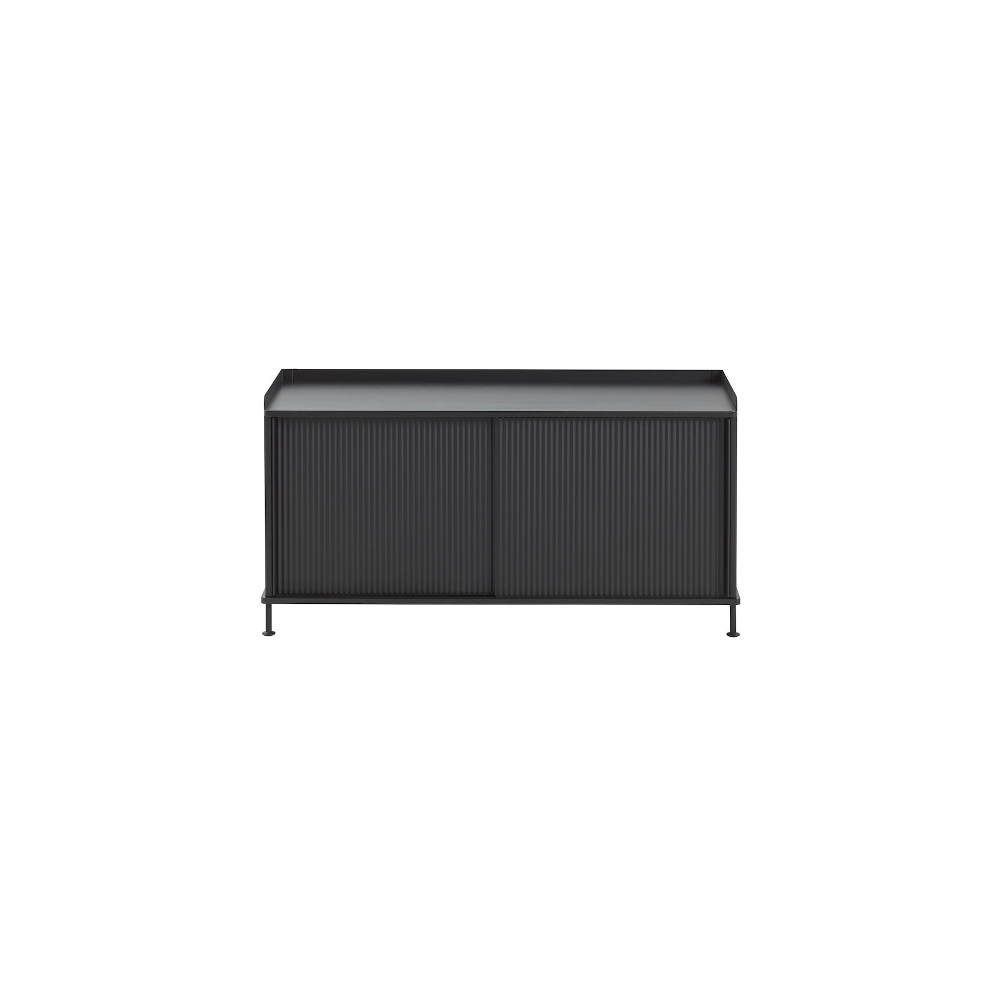 noir/noir - buffet horizontal Enfold – L124 x P45 xH63cm - Muuto