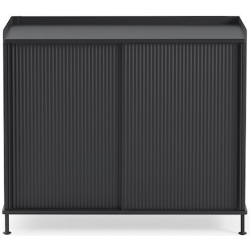 black/black - vertical Enfold sideboard – W100 x D45 x H85cm - Muuto