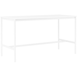 H95x190x50 - blanc/ABS - table haute Base - Muuto