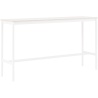 H95x190x50 - white/plywood - high table Base - Muuto