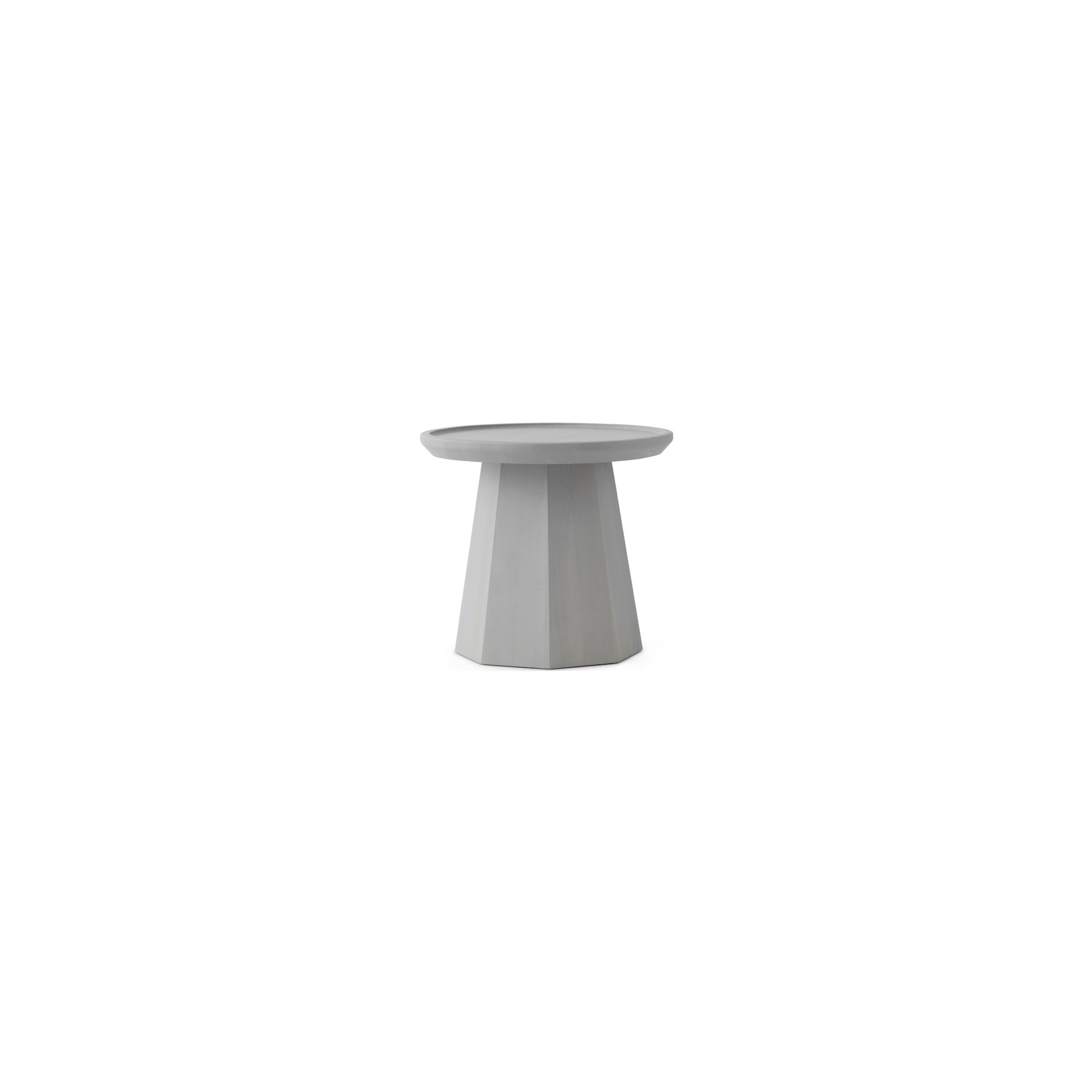 gris clair - Ø65 x H44,6 cm - table basse Pine - Normann Copenhagen