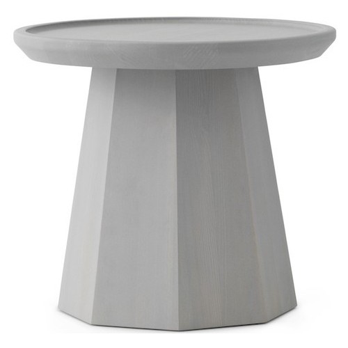 gris clair - Ø65 x H44,6 cm - table basse Pine - Normann Copenhagen