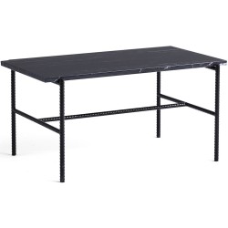 marble table - W80xD49 - Rebar table - HAY