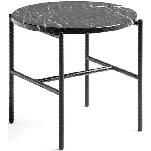 marble table - Ø45 - Rebar table - HAY