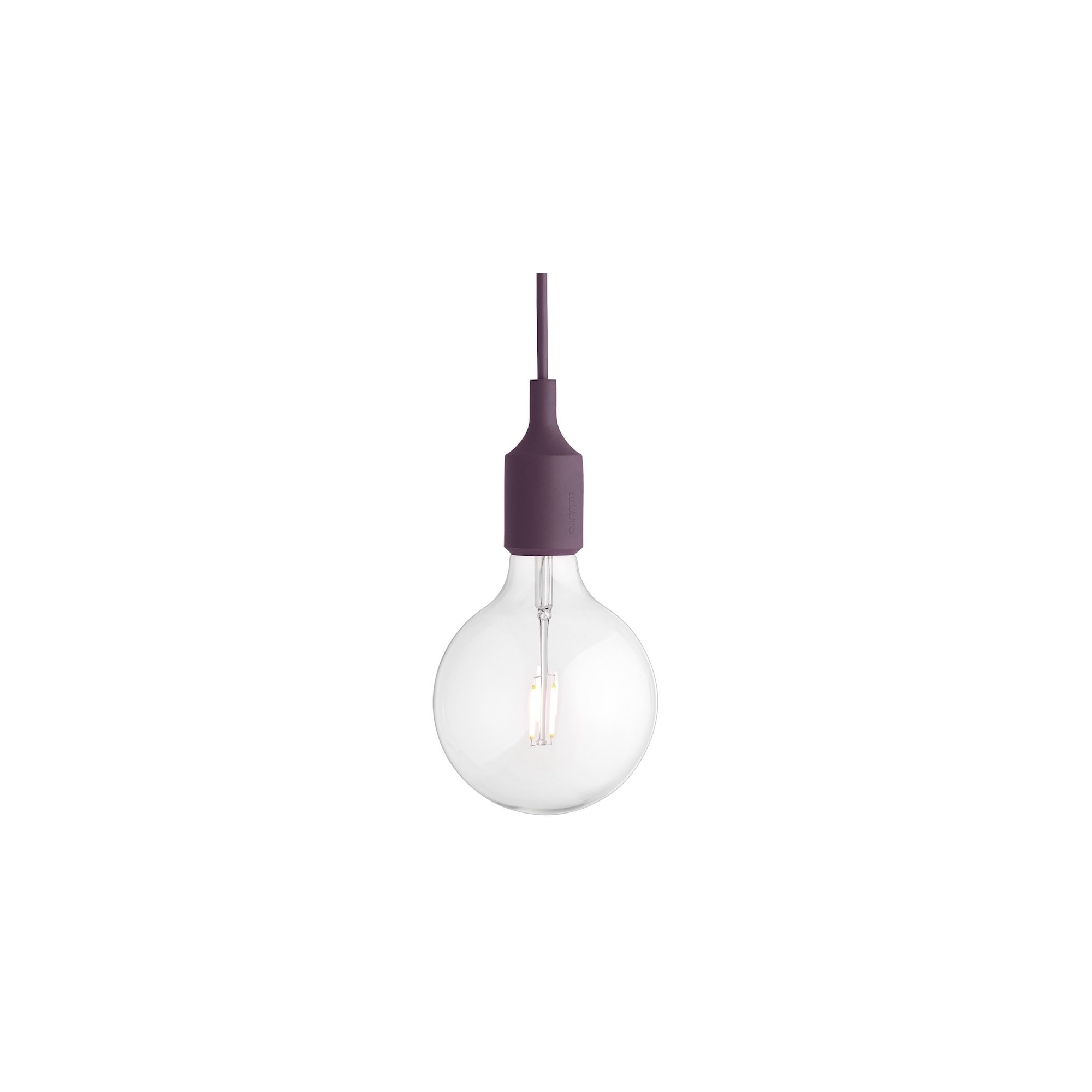 Muuto – E27 pendant, burgundy