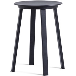 black - Revolver stool - HAY