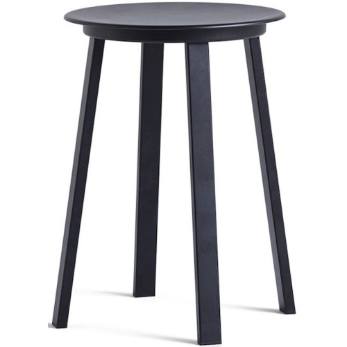 black - Revolver stool - HAY