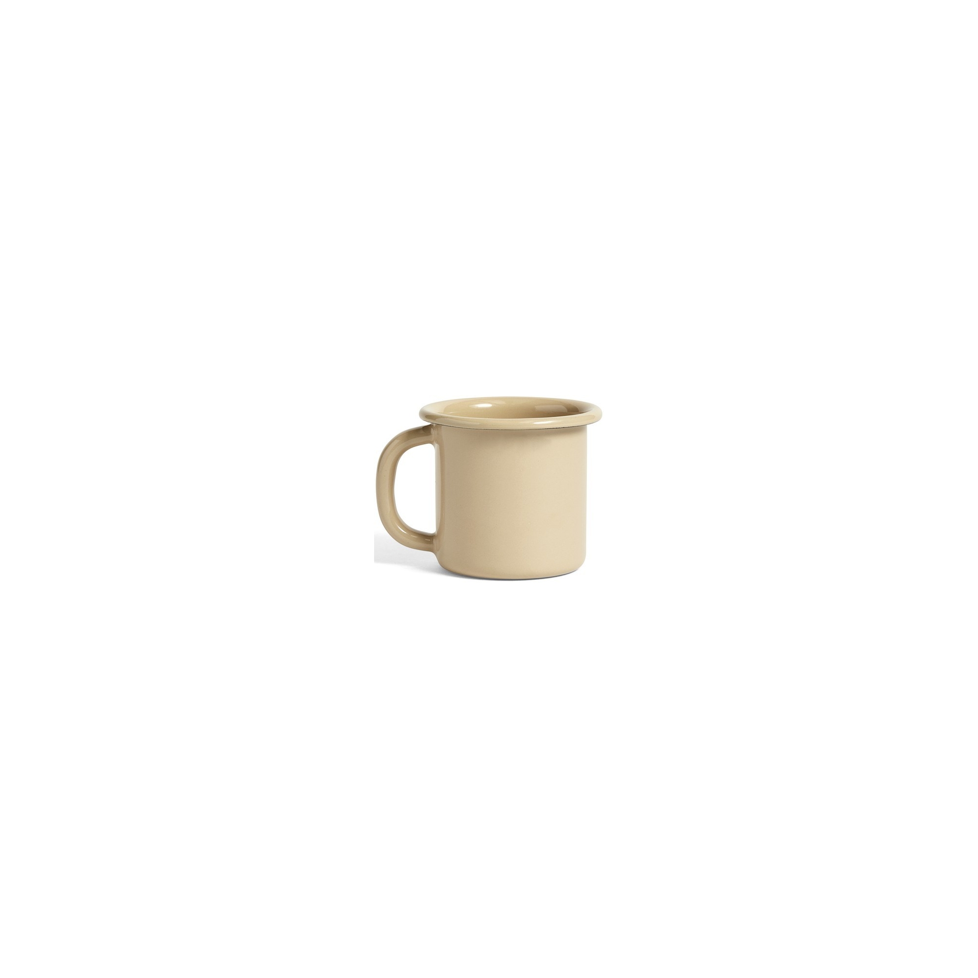 brown mug - Enamel - HAY