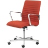 with castors - Rime 551 - low back Oxford - Fritz Hansen