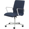 with castors - Rime 781 - low back Oxford - Fritz Hansen