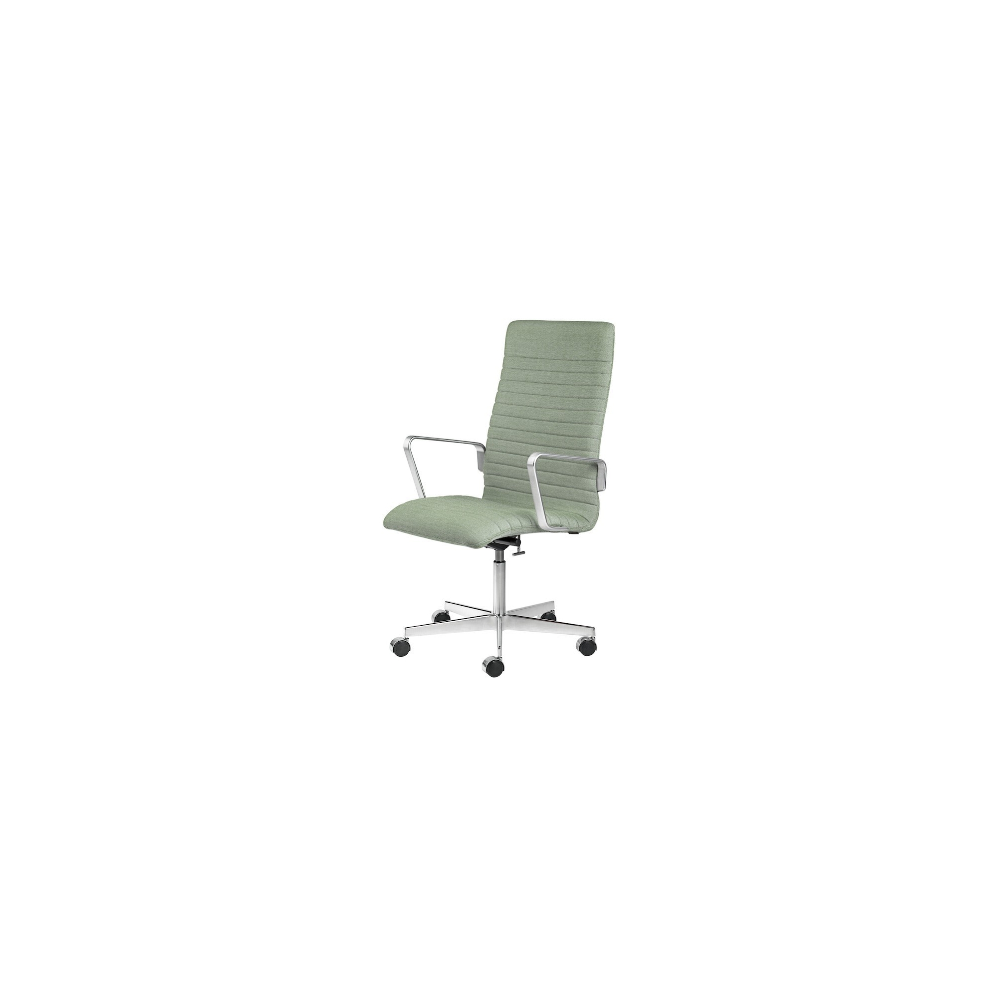 with castors - Rime 921 - medium back Oxford - Fritz Hansen