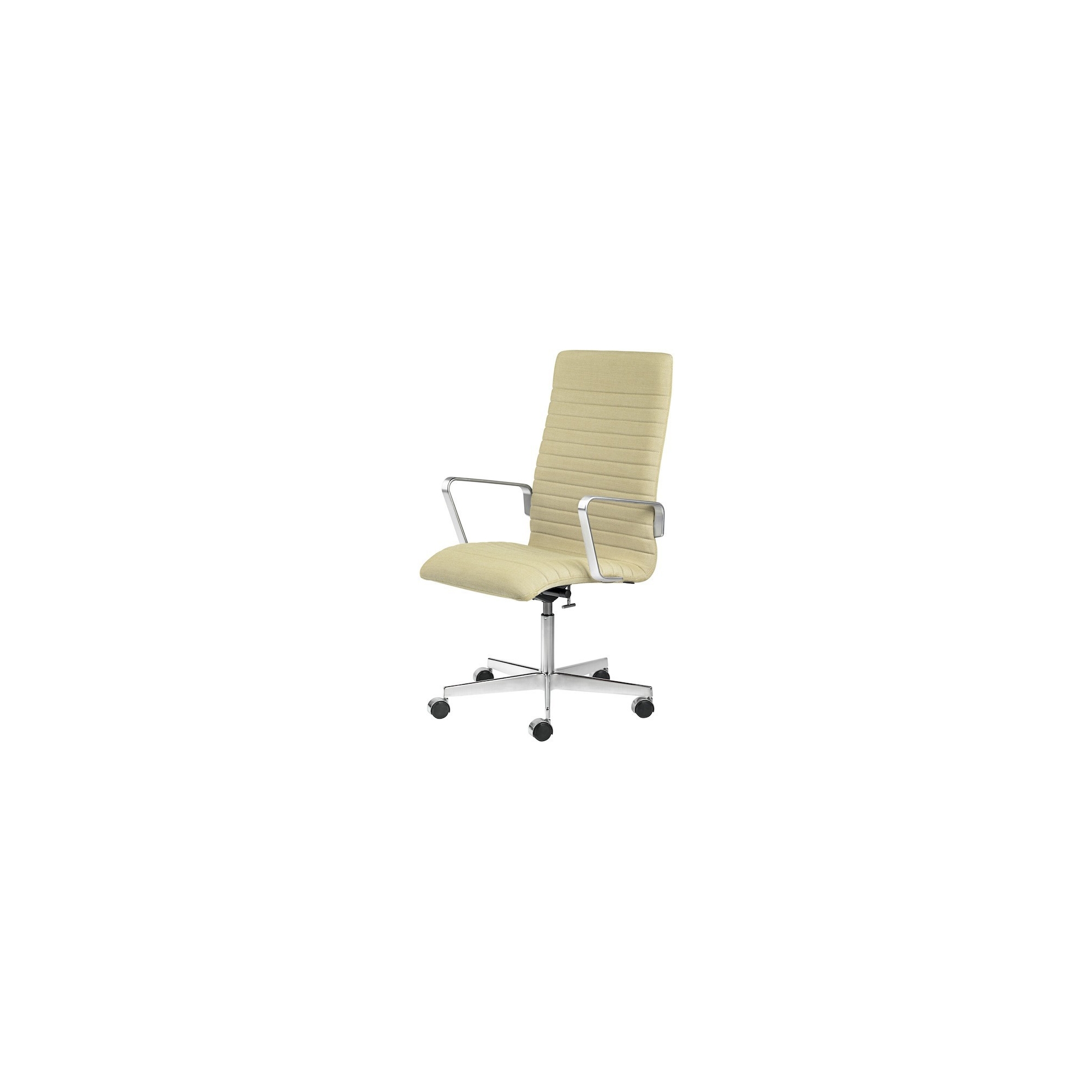 with castors - Rime 911 - medium back Oxford - Fritz Hansen