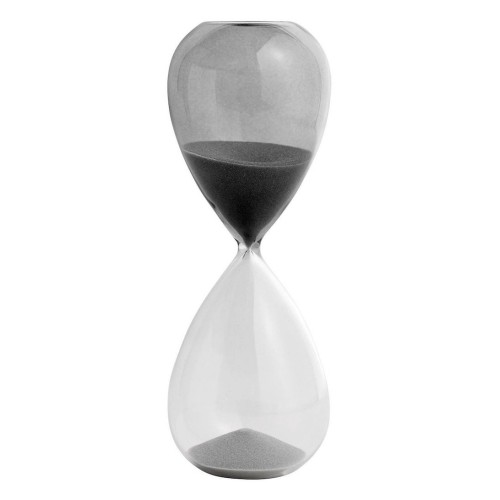 Ø7,5 x H19,5 cm - grey - Time Hourglass - HAY