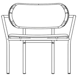 fauteuil Coco - Gubi