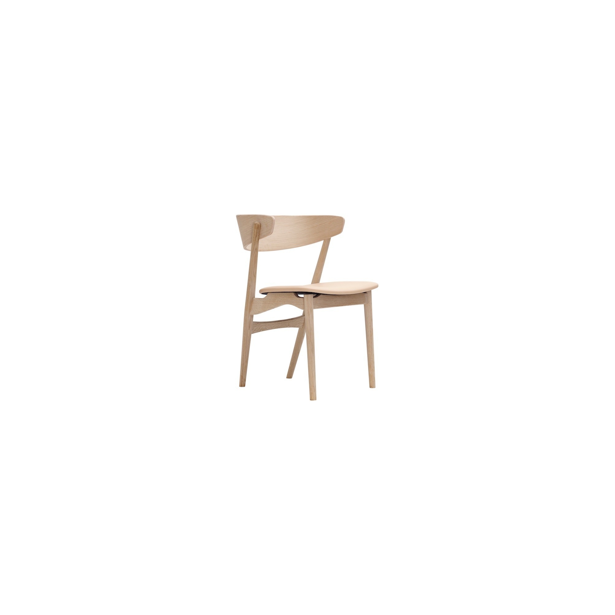 Spectrum Honey Sørensen leather + soaped oak - Sibast 7 chair