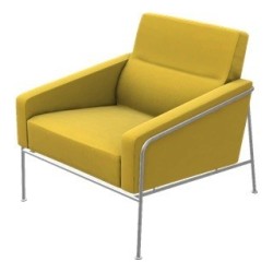 fauteuil - Steelcut Trio 453 - 3300 - Fritz Hansen