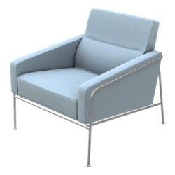 fauteuil - Steelcut Trio 713 - 3300 - Fritz Hansen