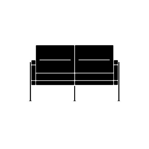 2-seater - Hallingdal 190 - 3302 sofa - Fritz Hansen