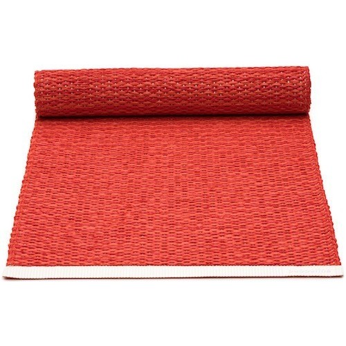 36x60cm - red / coral red - Mono table runner* - Pappelina