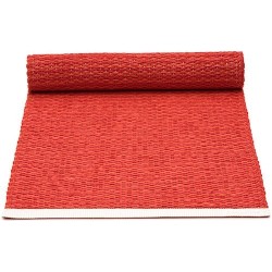 36x100cm - rouge / rouge corail - chemin de table Mono - Pappelina