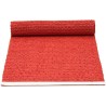 36x100cm - red / coral red - Mono table runner - Pappelina