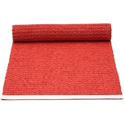 36x150cm - rouge / rouge corail - chemin de table Mono - Pappelina