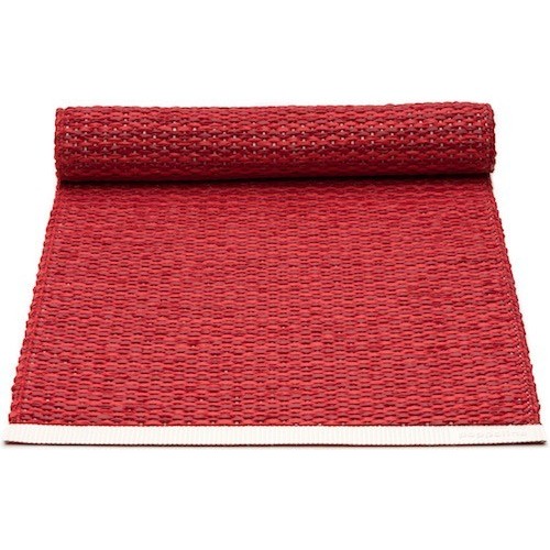 36x150cm - dark red / red - Mono table runner - Pappelina