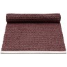 36x100cm - zinfandel / rose taupe - Mono table runner - Pappelina