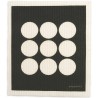 black - Fia - dish cloth - Pappelina