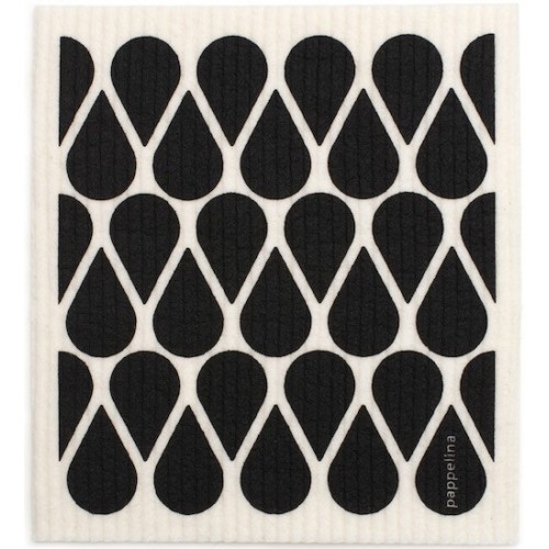 black - Otis - dish cloth - Pappelina