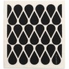 black - Otis - dish cloth - Pappelina