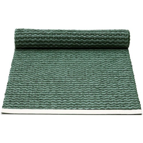 36x100cm - dark green / jade - Mono table runner - Pappelina