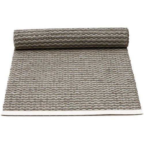 36x60cm - charbon / gris chaud - chemin de table Mono* - Pappelina