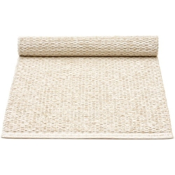 36x80cm - vanilla / metallic beige - Svea table runner - Pappelina