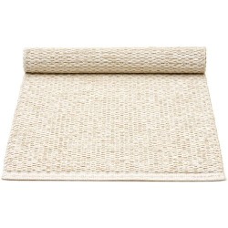 36x130cm - vanilla / metallic beige - Svea table runner - Pappelina