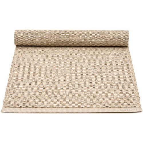 36x130cm - beige / beige métallique - chemin de table Svea - Pappelina