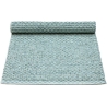 36x80cm - azur blue metallic / pale turquoise - Svea table runner - Pappelina