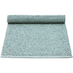 36x130cm - azur blue metallic / pale turquoise - Svea table runner - Pappelina