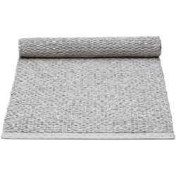 36x130cm - grey metallic / light grey - Svea table runner* - Pappelina