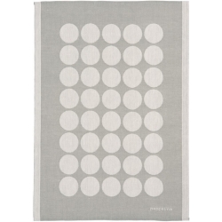 warm grey - Fia kitchen towel - Pappelina