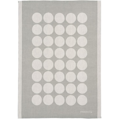 warm grey - Fia kitchen towel - Pappelina