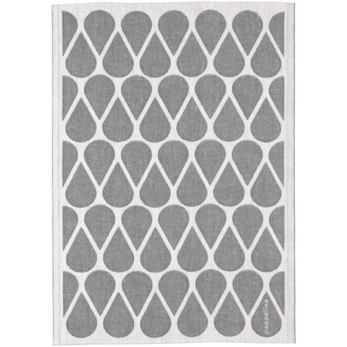 charcoal - Otis kitchen towel - Pappelina