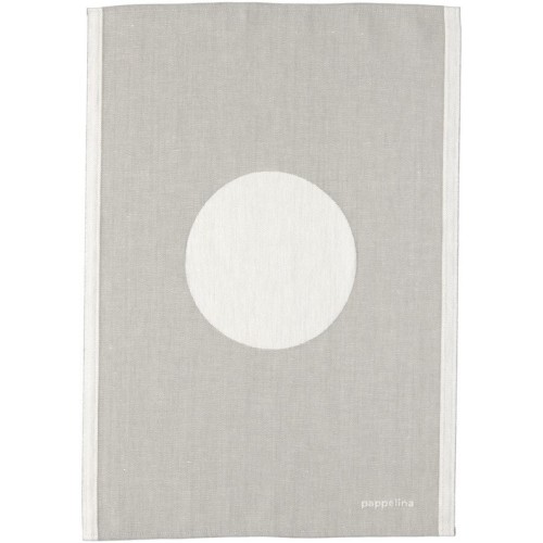 warm grey - Vera kitchen towel - Pappelina